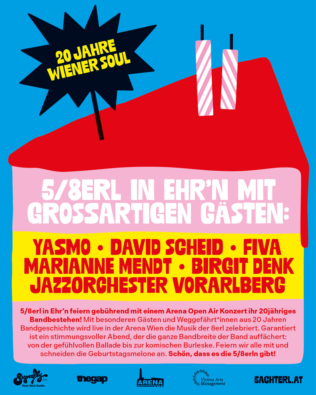 20 JAHRE JUBILÄUMSSHOW | ARENA WIEN OPEN AIR