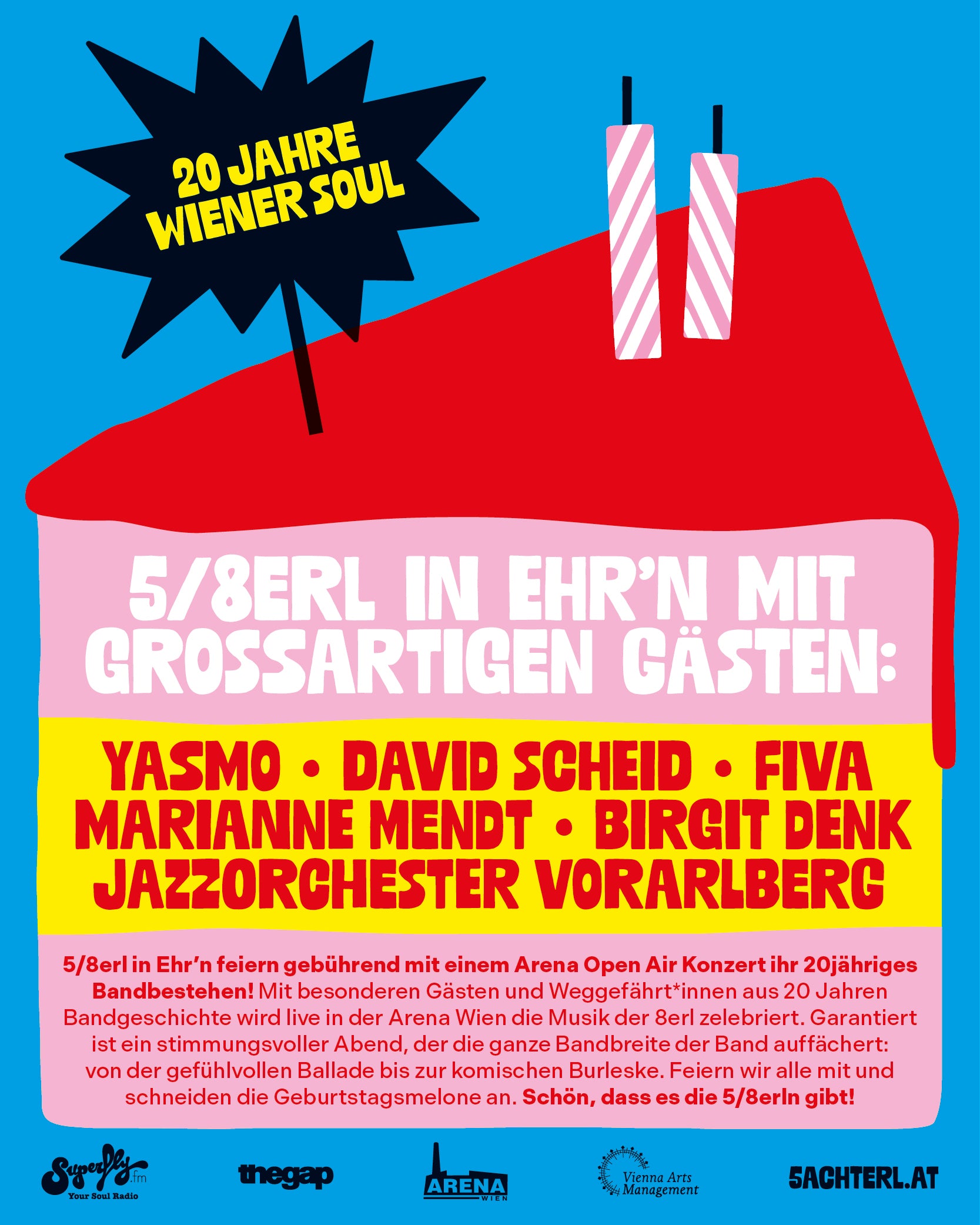 20 JAHRE JUBILÄUMSSHOW | ARENA WIEN OPEN AIR